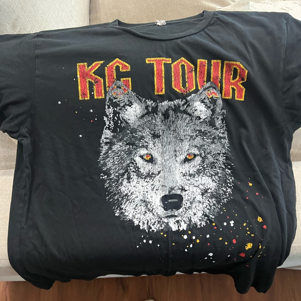 Kansas City Chiefs Graphic Wolf Tee